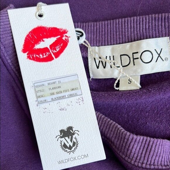 Wildfox I'll Be With You Soon Sweatshirt - S - Picture 5 of 5